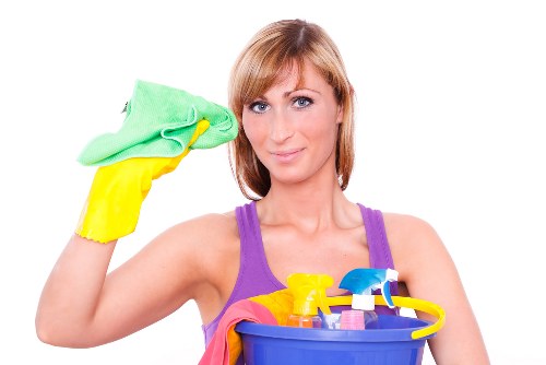 Cleaning team preparing a one-off cleaning visit in an SW2 property