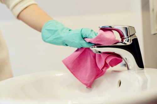 Professional oven cleaning service for a home kitchen in SW2