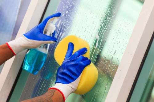 Bathroom deep clean as part of an SW2 tenancy clean