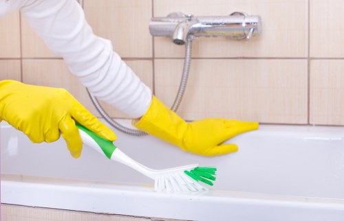 Local cleaners handling a furnished flat in SW2