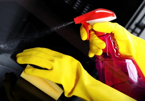 Commercial cleaner in SW2 maintaining an office or shared workspace