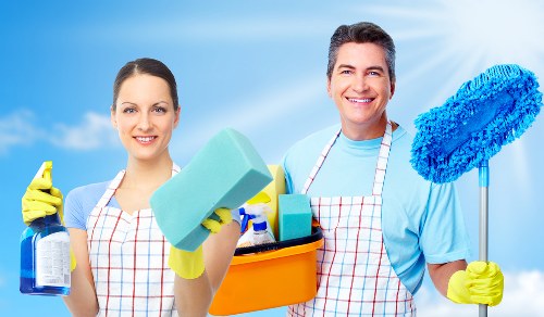 Kitchen and bathroom cleaning tasks in a SW2 home